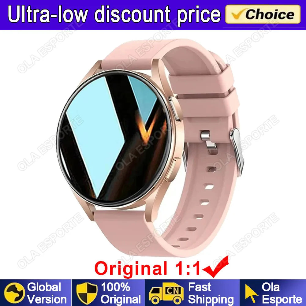 2024 New Bluetooth Call Smart Watch 6 Pro Heart Rate Custom Dials Sport Men Woman Smarthwhatch Health Monitor Smartwatch for Man